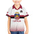 Custom Latvia Ice Hockey Champions Family Matching Mermaid Dress and Hawaiian Shirt Come on Latvija White style