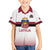 Custom Latvia Ice Hockey Champions Family Matching Puletasi and Hawaiian Shirt Come on Latvija White style