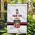 Custom Latvia Ice Hockey Champions Garden Flag Come on Latvija White style