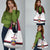 Custom Latvia Ice Hockey Champions Grocery Bag Come on Latvija White style