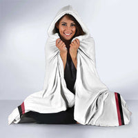 Custom Latvia Ice Hockey Champions Hooded Blanket Come on Latvija White style