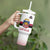 Custom Latvia Ice Hockey Champions Tumbler With Handle Come on Latvija White style