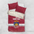 Custom Latvia Ice Hockey Champions Bedding Set Come on Latvija Red style