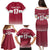 Custom Latvia Ice Hockey Champions Family Matching Puletasi and Hawaiian Shirt Come on Latvija Red style