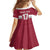 Custom Latvia Ice Hockey Champions Family Matching Summer Maxi Dress and Hawaiian Shirt Come on Latvija Red style