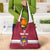Custom Latvia Ice Hockey Champions Grocery Bag Come on Latvija Red style