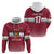 Custom Latvia Ice Hockey Champions Hoodie Come on Latvija Red style