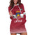 Custom Latvia Ice Hockey Champions Hoodie Dress Come on Latvija Red style