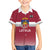 Custom Latvia Ice Hockey Champions Kid Hawaiian Shirt Come on Latvija Red style