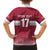 Custom Latvia Ice Hockey Champions Kid Hawaiian Shirt Come on Latvija Red style