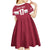 Custom Latvia Ice Hockey Champions Kid Short Sleeve Dress Come on Latvija Red style