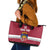 Custom Latvia Ice Hockey Champions Leather Tote Bag Come on Latvija Red style