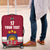 Custom Latvia Ice Hockey Champions Luggage Cover Come on Latvija Red style