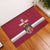 Custom Latvia Ice Hockey Champions Rubber Doormat Come on Latvija Red style