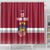 Custom Latvia Ice Hockey Champions Shower Curtain Come on Latvija Red style