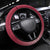 Latvia Ice Hockey Champions Steering Wheel Cover Come on Latvija Red style