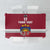 Custom Latvia Ice Hockey Champions Tablecloth Come on Latvija Red style