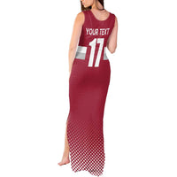 Custom Latvia Ice Hockey Champions Tank Maxi Dress Come on Latvija Red style