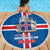 Iceland Icelandic National Day Beach Blanket Happy 81th Anniversary