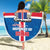 Iceland Icelandic National Day Beach Blanket Happy 81th Anniversary