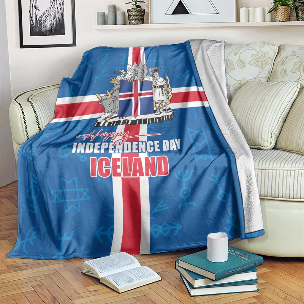 Iceland Icelandic National Day Blanket Happy 81th Anniversary