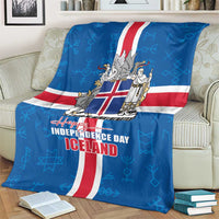 Iceland Icelandic National Day Blanket Happy 81th Anniversary