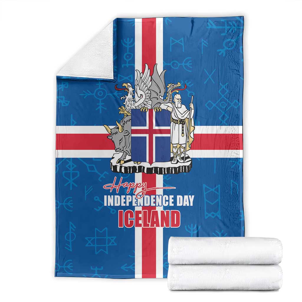 Iceland Icelandic National Day Blanket Happy 81th Anniversary