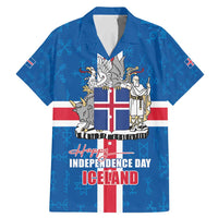 Iceland Icelandic National Day Family Matching Mermaid Dress and Hawaiian Shirt Happy 81th Anniversary