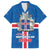 Iceland Icelandic National Day Family Matching Off The Shoulder Long Sleeve Dress and Hawaiian Shirt Happy 81th Anniversary