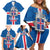 Iceland Icelandic National Day Family Matching Off Shoulder Short Dress and Hawaiian Shirt Happy 81th Anniversary