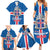 Iceland Icelandic National Day Family Matching Summer Maxi Dress and Hawaiian Shirt Happy 81th Anniversary