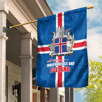 Iceland Icelandic National Day Garden Flag Happy 81th Anniversary
