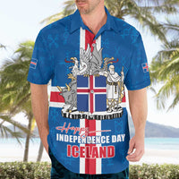 Iceland Icelandic National Day Hawaiian Shirt Happy 81th Anniversary