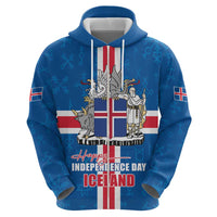 Iceland Icelandic National Day Hoodie Happy 81th Anniversary