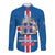 Iceland Icelandic National Day Long Sleeve Button Shirt Happy 81th Anniversary