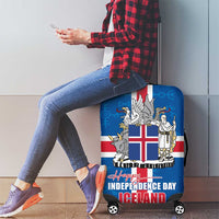 Iceland Icelandic National Day Luggage Cover Happy 81th Anniversary
