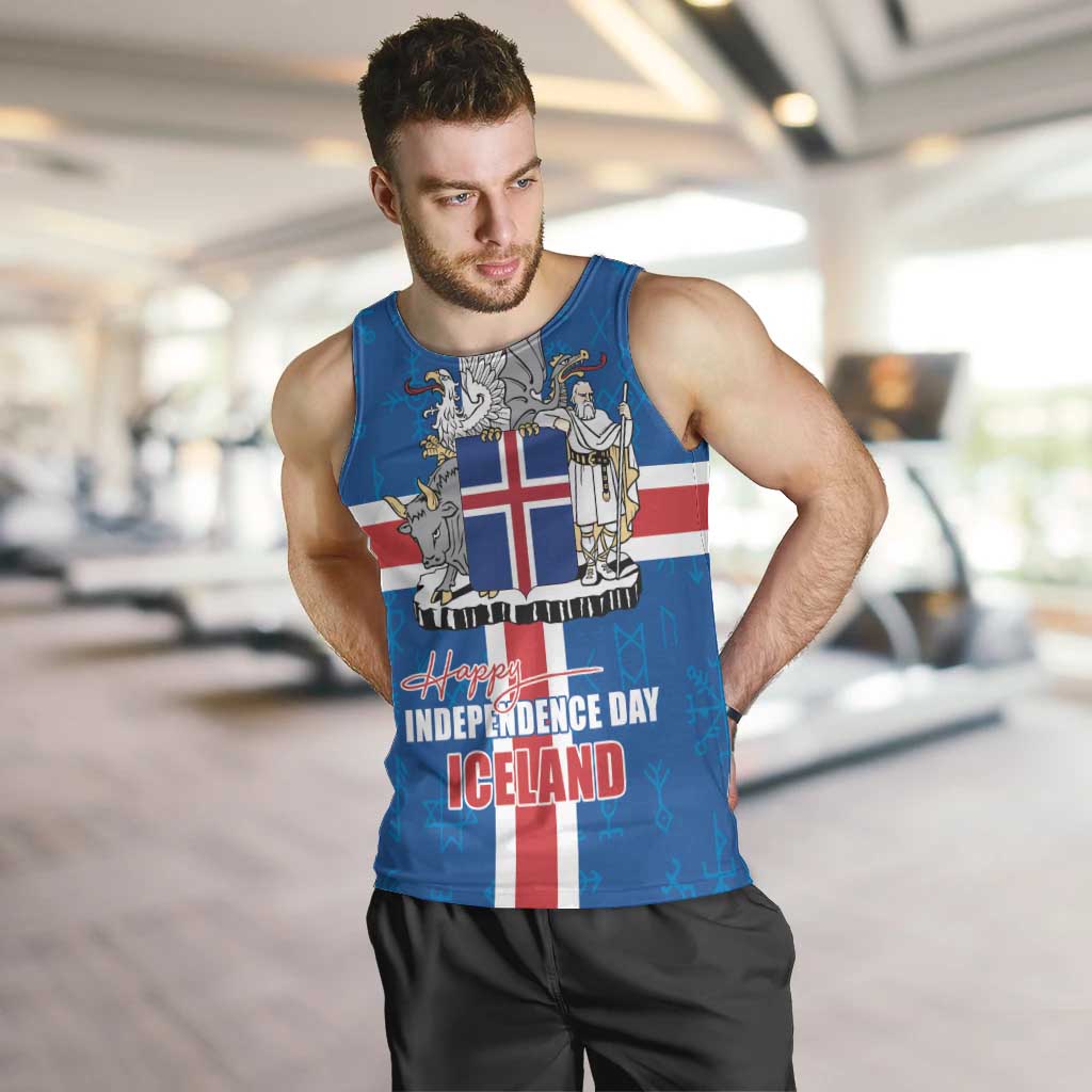 Iceland Icelandic National Day Men Tank Top Happy 81th Anniversary