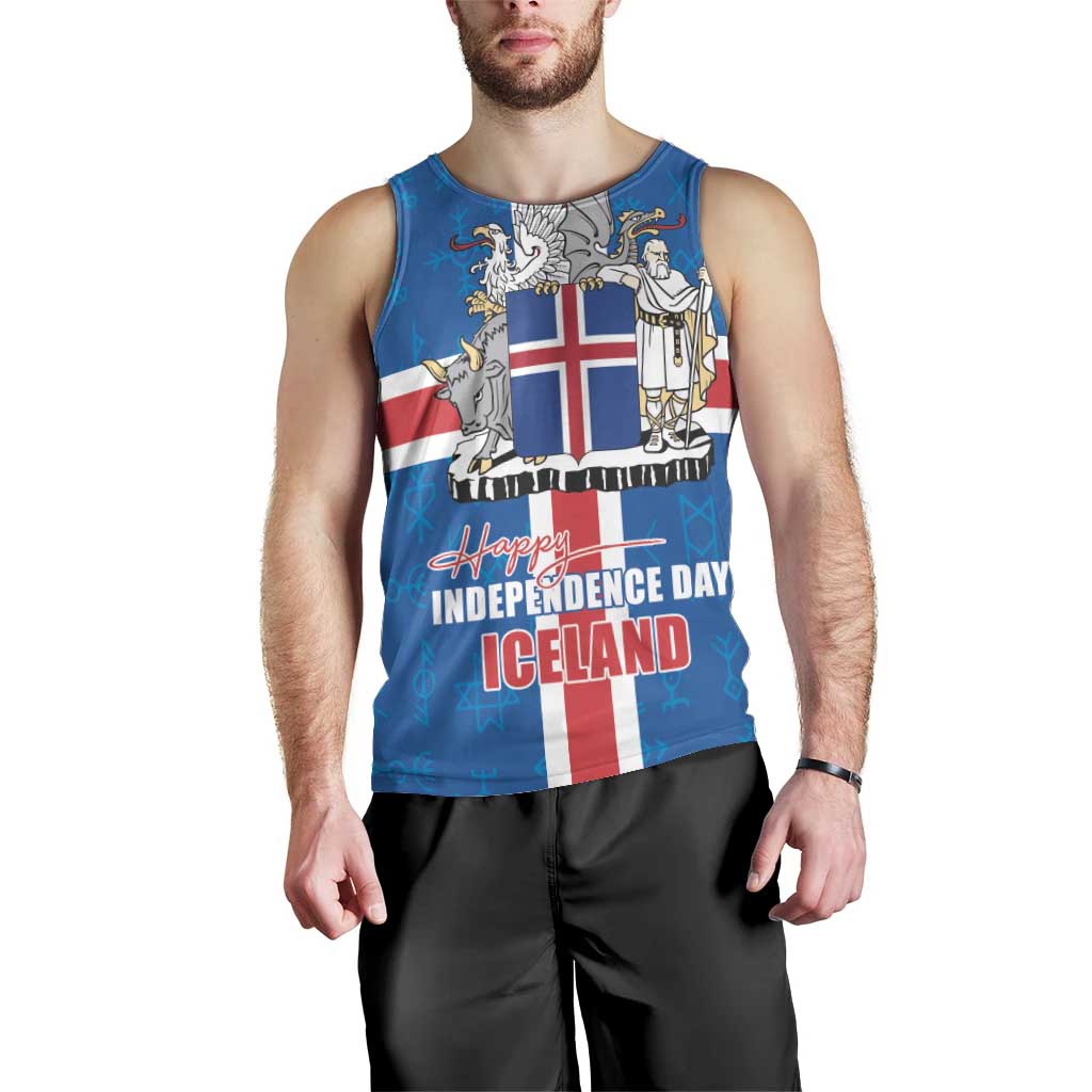 Iceland Icelandic National Day Men Tank Top Happy 81th Anniversary