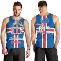 Iceland Icelandic National Day Men Tank Top Happy 81th Anniversary