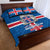 Iceland Icelandic National Day Quilt Bed Set Happy 81th Anniversary