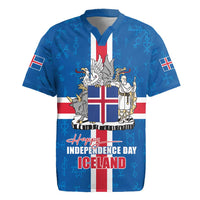 Iceland Icelandic National Day Rugby Jersey Happy 81th Anniversary