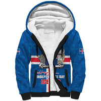 Iceland Icelandic National Day Sherpa Hoodie Happy 81th Anniversary