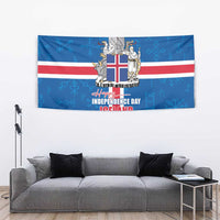 Iceland Icelandic National Day Tapestry Happy 81th Anniversary