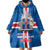 Iceland Icelandic National Day Wearable Blanket Hoodie Happy 81th Anniversary