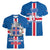 Iceland Icelandic National Day Women V-Neck T-Shirt Happy 81th Anniversary