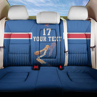 Iceland Basketball Custom Back Car Seat Cover Blue Style