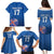 Iceland Basketball Custom Family Matching Puletasi and Hawaiian Shirt Blue Style