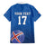 Iceland Basketball Custom Family Matching Summer Maxi Dress and Hawaiian Shirt Blue Style