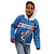 Iceland Basketball Custom Kid Hoodie Blue Style