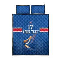 Iceland Basketball Custom Quilt Bed Set Blue Style